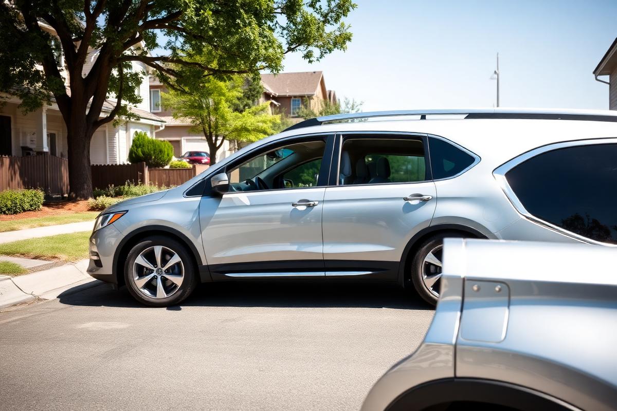 The clean, well-maintained SUV used for Scuber rides